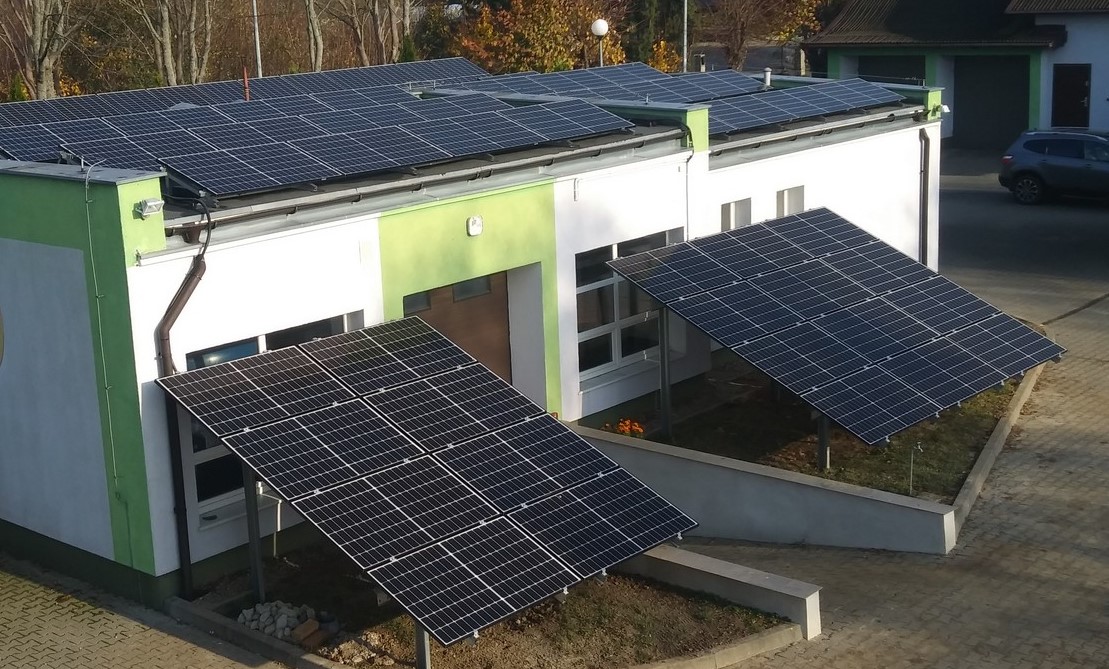 Instalacja fotowoltaiczna 20,8 kWp na hydroforni we Fromborku