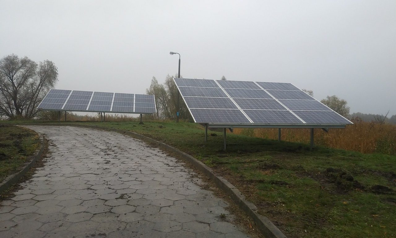 Instalacja fotowoltaiczna 39,6 kWp na oczyszczalni ścieków we Fromborku